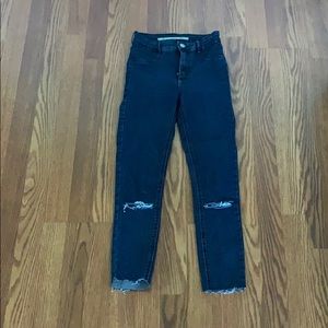 Zara dark blue jeans